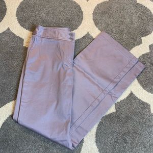 🔴 Ann Taylor Lavender Straight Leg Trousers